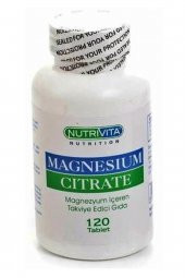 Nutrivita Nutrition Magnesium Citrate 250 mg 120 Tablet - 1