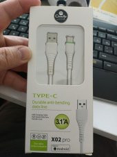 Samsung Xiaomi Huawei 3,1A Type C USB Data ve Hızlı Şarj Kablosu - 2
