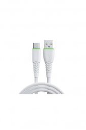 Samsung Xiaomi Huawei 3,1A Type C USB Data ve Hızlı Şarj Kablosu - 3