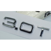DK Tuning Audi 3.0T Bagaj Krom ABS 3M 3D Yazı Logo - 3