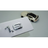 DK Tuning Audi 1.6 Bagaj Krom ABS 3M 3D Yazı Logo thumbnail 1