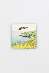 Bulgaristan Temalı Ahşap Bardak Altlığı - 3