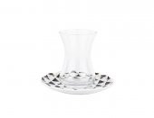 TANTİTONİ 6LI TRES NEW BONE ÇAY TAKIMI GOLDZ RSY2469TC - 1