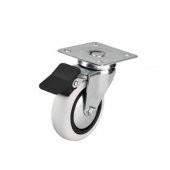 Hts Döner Tablalı Frenli Mobilya Tekeri Çap : 74 mm Kod : 353 - 1