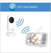 Motorola EASE34 4.3” Dijital Bebek Kamerası - 2
