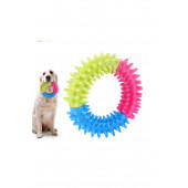 Diş Kaşıyıcı Yuvarlak Köpek Oyuncağı 10 Cm - 1