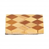 Ahşap Altılı Bardak Altlığı Kare 10 cm - 3