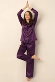 DoReMi Uzun Kollu Saten Pijama Takımı - 11
