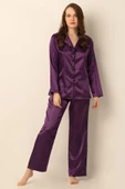 DoReMi Uzun Kollu Saten Pijama Takımı - 10