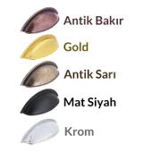Çanak Çekmece Mutfak Dolap Kapak Kulpu Kulbu 64 mm Metal Kulp - 2