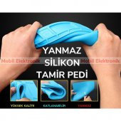 Teknik Servis Isıya Dayanıklı Silikon Ped Tamir Pedi 35x25cm - 3