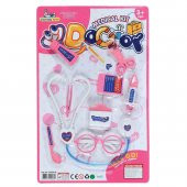 Özdemir Toys 808 Lüx Doktor Seti 10 Parça Pembe - 1