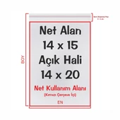 14x15+5 cm. (14x20) 25 Adet - Şeffaf Bantlı Yapışkanlı OPP Jelatin Poşet - 1