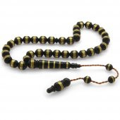 Nipora Sistemli Pirinç Sarmal Silindir Kesim Fırınlanmış Kuka Tesbih thumbnail 1