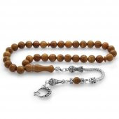 Nipora Kararmaz Metal Püsküllü Açık Renk Küre Kesim Kuka Tesbih thumbnail 1