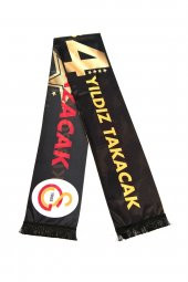 Galatasaray Orijinal Lisanslı Unisex Şal Atkı Özel Ahşap Kutulu - 2