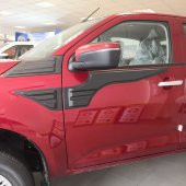 CAPPAFE Isuzu D-Max 2021- Yarasa Yan Kapı Kaplama 6 Prç. - 9