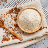 Tam Tarım (Glutensiz) Kepekli Çiğ Karabuğday Unu 4 kg - 2