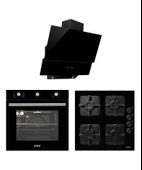 Exep Hero Siyah 3 Lü Ankastre Set (Ed402-Eo320-Ef240) - 1