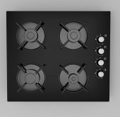 Exep Eco Line Siyah 3 Lü Ankastre Set (Ed401-Eo320-Ef240) - 3