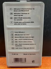 MAKİTA P-297 45 SDS PLUS ELMAS MATKAP UCU TAKIMI - 1