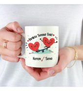 Birlikte Sonsuza Dek İsme Özel Sevgililer Günü Kupası thumbnail 2