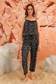 İp Askılı Pegasus Kadın Pijama Takımı- Genç Anne Serisi- Çeyizlik Pijama - 12