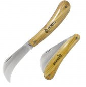 Burcu Aşı Bıçağı Aşılama Makası Eğri Uçlu Katlanabilir 19 Cm - 1