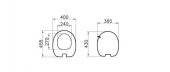 VitrA İstanbul Soft Klozet Kapağı Beyaz 166-003-109 - 4