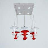 Vitale Kırmızı Beyaz Avize AY.VTPL-2100-9 - 1