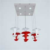 Vitale Kırmızı Beyaz Avize AY.VTPL-2100-9 - 2