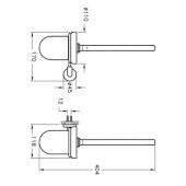 VitrA Minimax Tuvalet Fırçalığı A44790 - 2