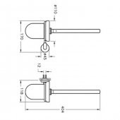 VitrA Minimax Tuvalet Fırçalığı A44790 - 4