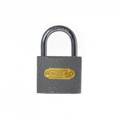 YMK Eko Gri Döküm Kısa Kancalı Asma Kilit 25mm - 1