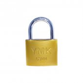 YMK Eko Sarı Boyalı Kısa Kancalı Asma Kilit 32mm - 1