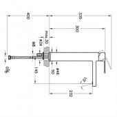 Artema Flo S Lavabo Bataryası Yüksek A41940 - 2