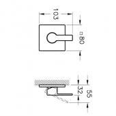 Ankastre Stop Valf Sıva Üstü Grubu A41456 - 2