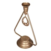Vitale Rusty Gold Çan Modeli Mumluk 13x36 cm AK.GN0007 - 5