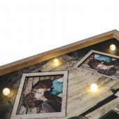 Vitale Pera Led Işıklı Ahşap Tablo 60x40 cm AK.GK0003 - 6