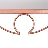 Vitale Ferforje Duvar Aynası Rose 60 cm AK.FE0003 - 2