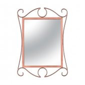 Vitale Ferforje Duvar Aynası Rose 60 cm AK.FE0003 - 4