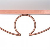 Vitale Ferforje Duvar Aynası Rose 60 cm AK.FE0003 - 5