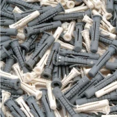 Gürçay Üniversal Plastik Tuğla Dübeli 10mm 1.Kalite 20 Adet - 1
