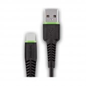 Philips UsbA to Type-C Hızlı Data ve Şarj Kablosu 1.2m DLC1530C Siyah - 1