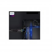 Philips UsbA to Type-C Hızlı Data ve Şarj Kablosu 1.2m DLC1530C Siyah - 5