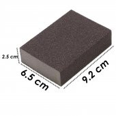 Takoz Sünger Zımpara 80-100-120-150 Kum Karma Paket Kübik El Zımparası Islak Kuru (4Lü SET) - 8