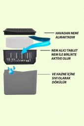 500 Gr. Kare Nem Alıcı Aparat Naturel (Tablet Dahil) - 1