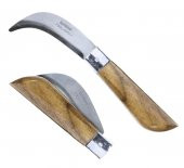 Bayram Aşı Bıçağı ( 10 Adet )  Bağ Bıçağı Paslanmaz Ceviz Aşı Çakısı 22Cm No:3 thumbnail 2