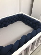 Guldesignstore 4lü Örgü Koruma 360 cm Lacivert - 1