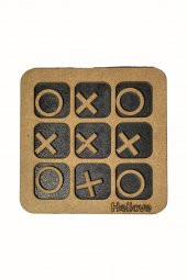 Çocuklar İçin Eğitici Oyuncak Mini XOX Oyunu Tic Tac Toe Oyunu - 1
